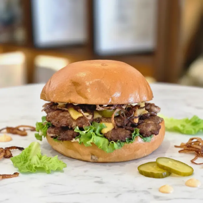 Double Beef Smash Burger