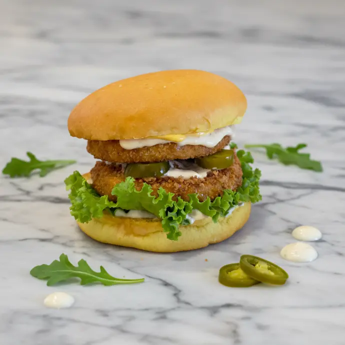 Cheesy Burst Burger